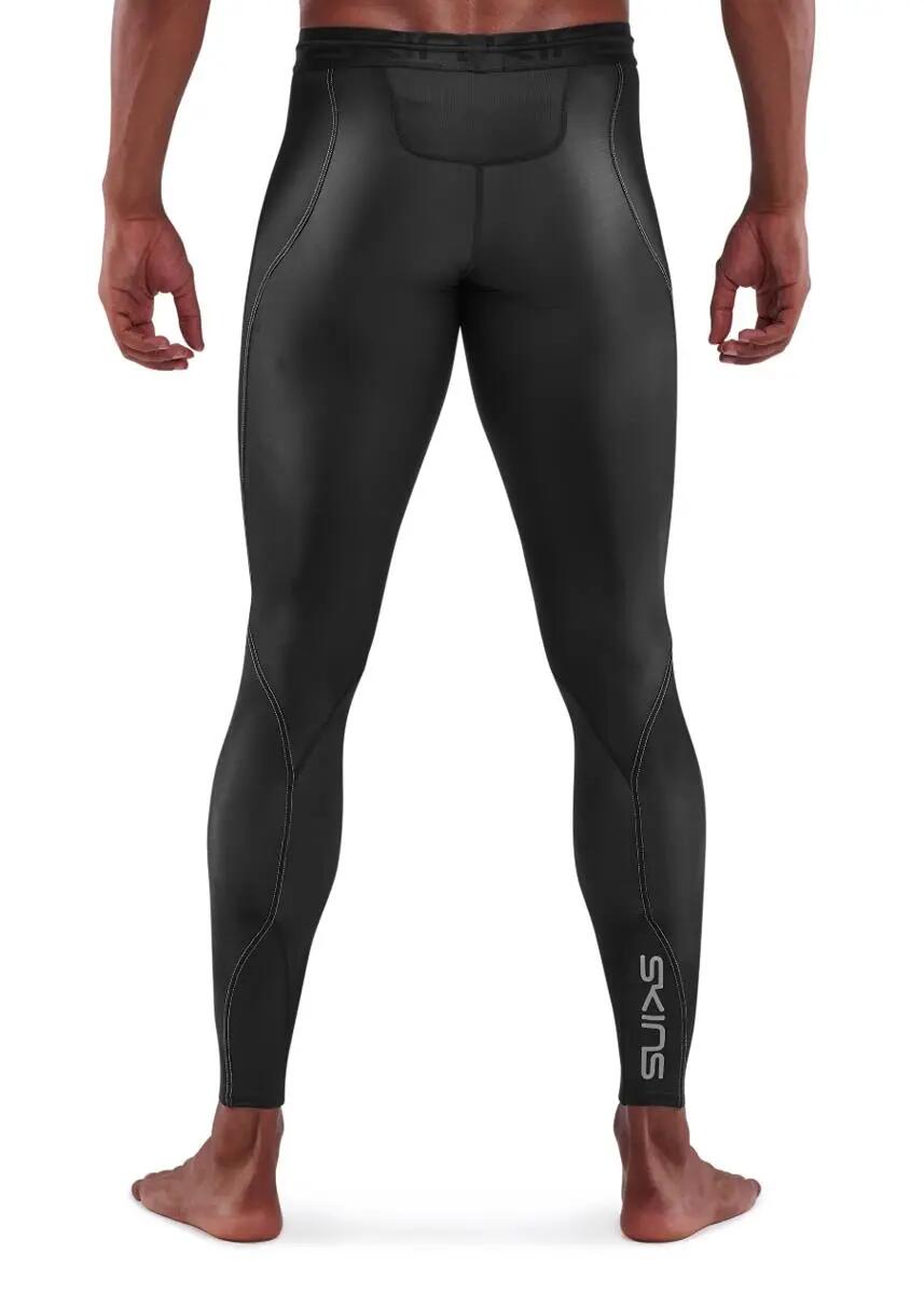 SKINS Mallas largas para hombre Serie 3 (negras) 2/5