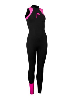 HEAD Open Water Explorer LJ 3.2.2 muta donna senza maniche - Nero/Rosa - XS