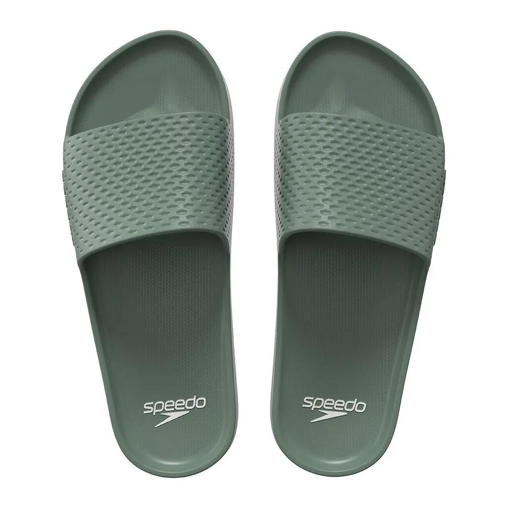 SPEEDO Men's One-Piece Lightweight Entry Slides Green UK 6