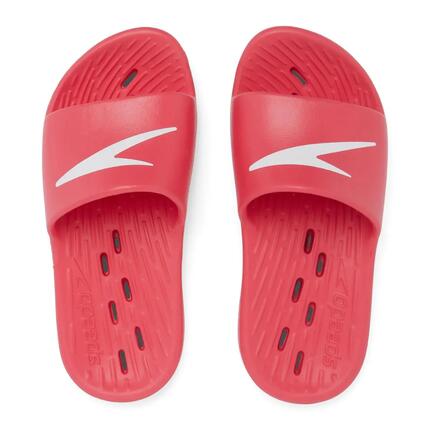 Speedo Junior Slide Sandales Enfant Rouge/Vert UK 1