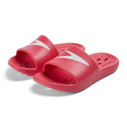 Speedo Junior Slide Sandales Enfant Rouge/Vert UK 1