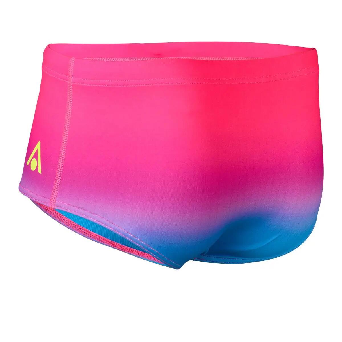 Cueca Aquasphere Essential 14 cm homem - Rosa/Verde - UK 34 3/6