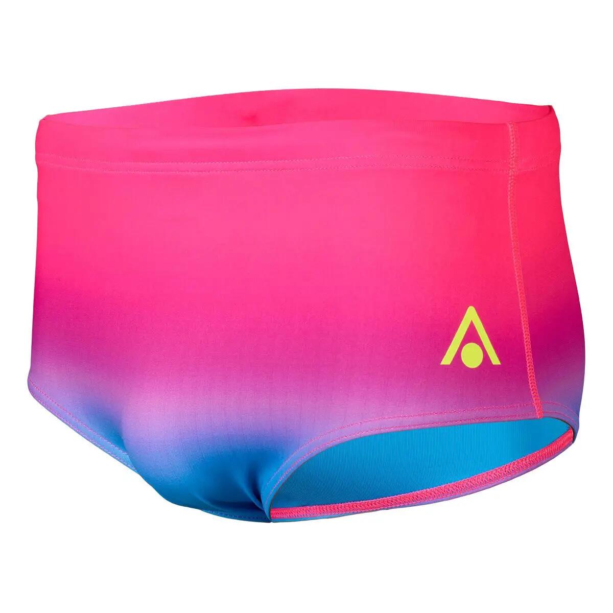Cueca Aquasphere Essential 14 cm homem - Rosa/Verde - UK 34 2/6