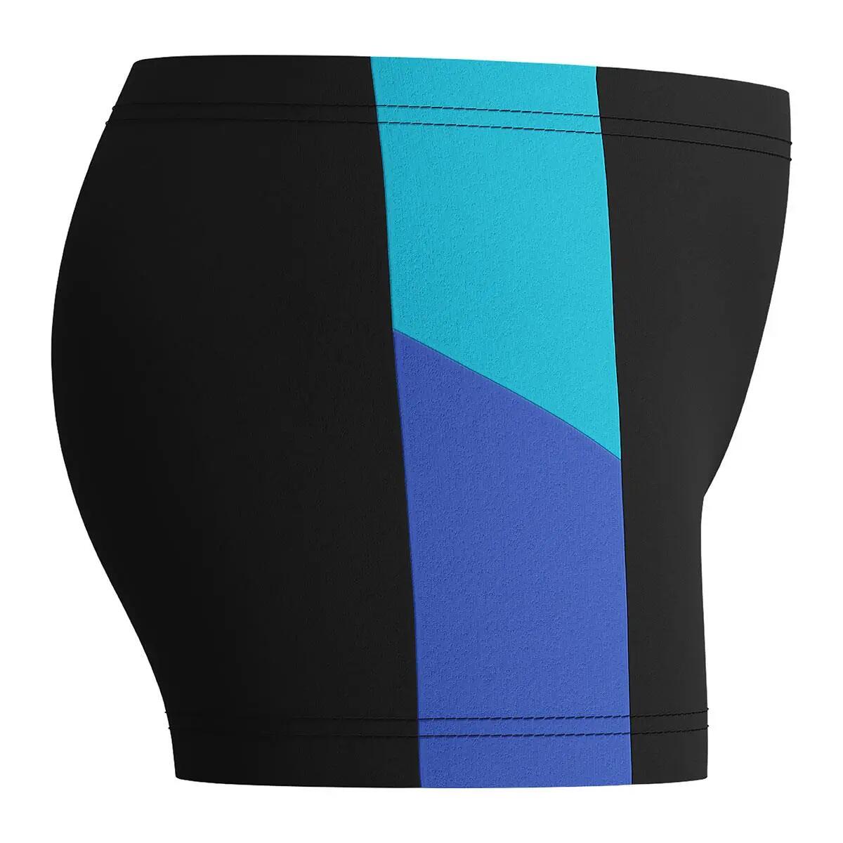 Costume Speedo Boys' Dive blu con pannelli verde elettrico 13-14 anni 5/5
