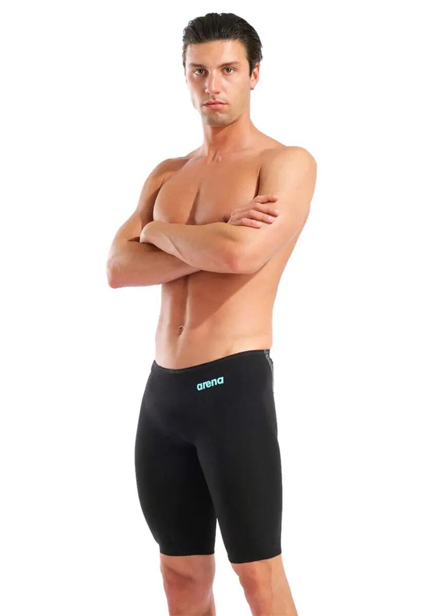 Arena Powerskin Veloce Jammer homme noir/turquoise UK 26 5/7