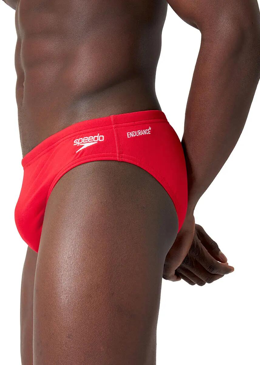 Slip Speedo Eco Endurance+ 7 cm Homme Rouge Taille 30 3/5