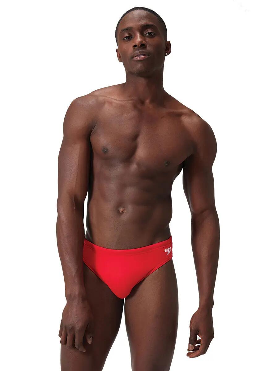 Slip Speedo Eco Endurance+ 7 cm Homme Rouge Taille 30 2/5
