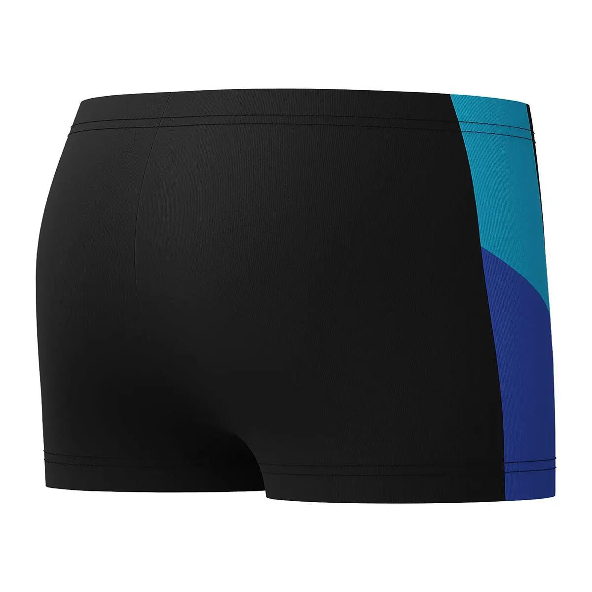 Costume Speedo Boys' Dive blu con pannelli verde elettrico 13-14 anni 2/5