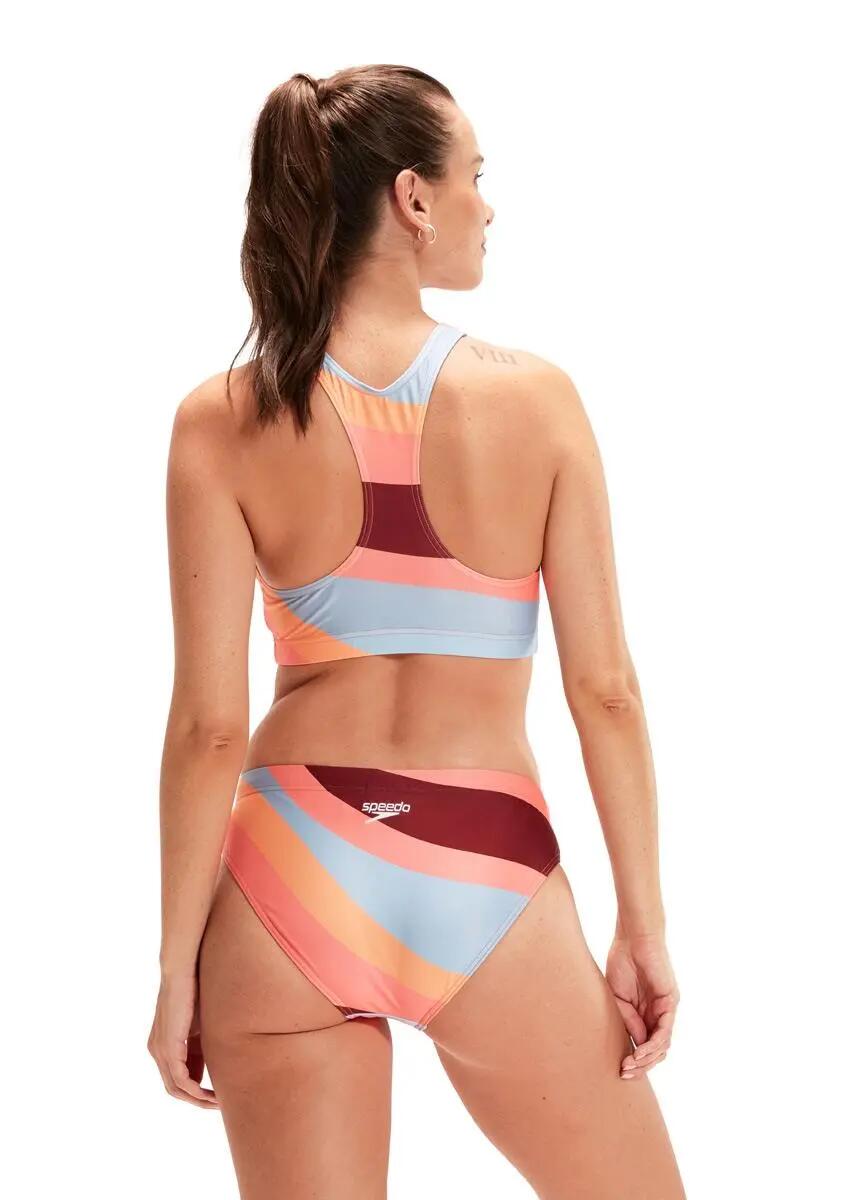 Bikini Speedo Logo Volley donna, tessuto riciclato, taglia 40 4/6