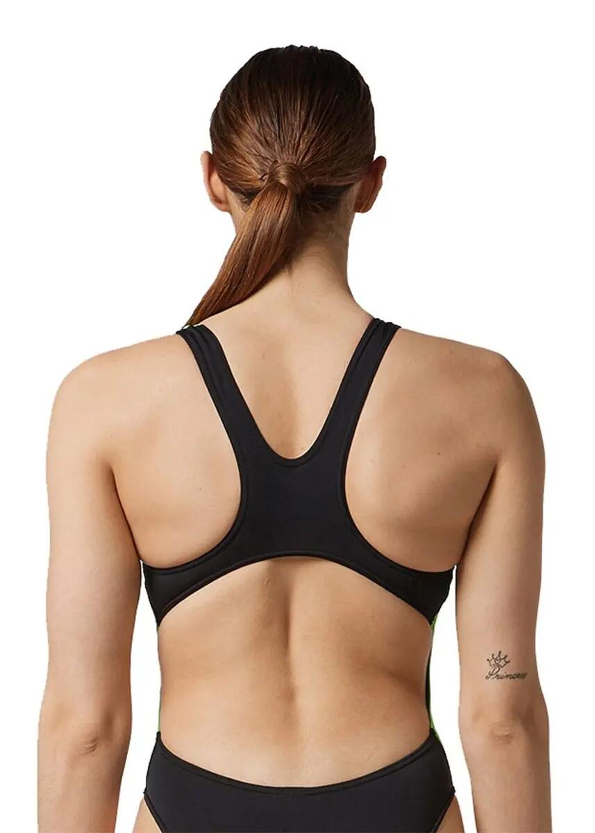 Akron Maillot de bain Babbitt Evo pour femme - Vert/Noir 2/6