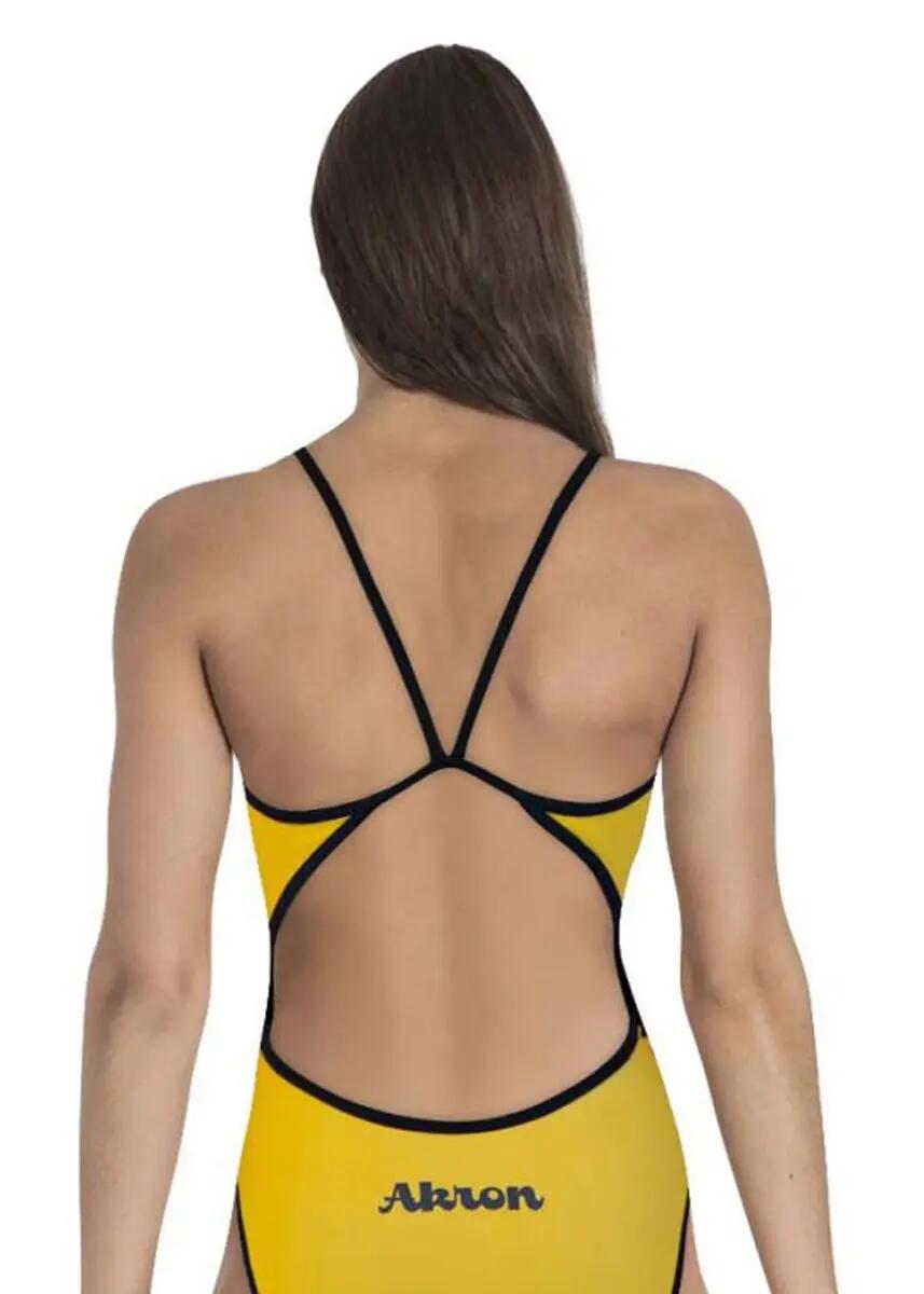 Akron Maillot de bain Odette pour femme - Jaune 2/5