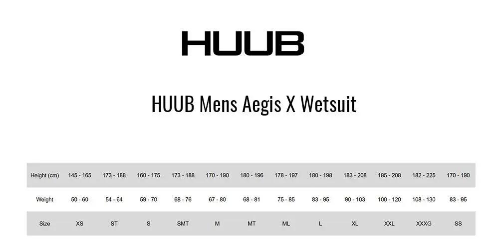 Roupa de mergulho masculina HUUB Aegis X 3:5 - Tamanho M 3/3