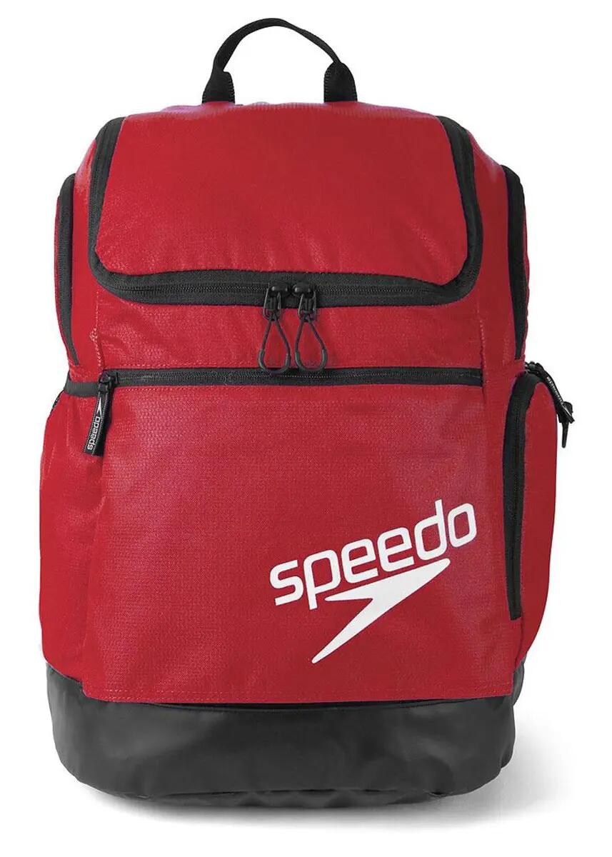 Mochila Speedo Teamster 2.0 de 35 l, color rojo 4/6