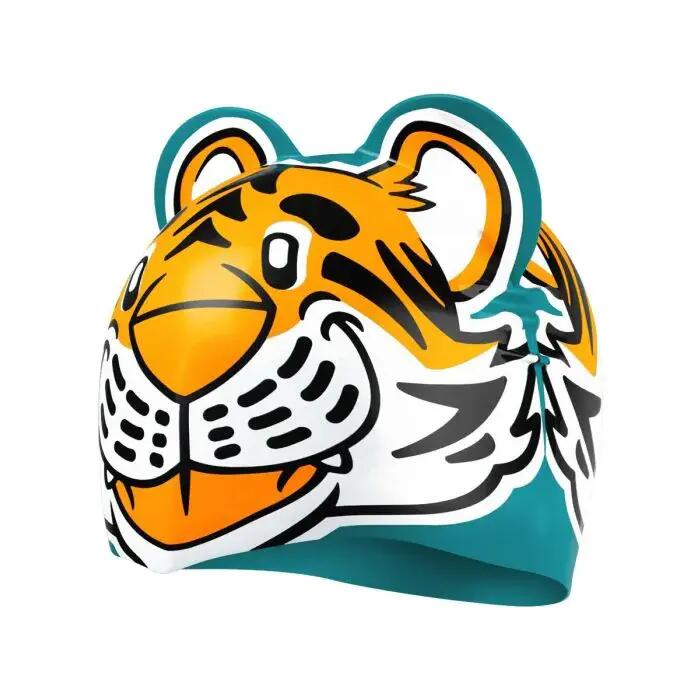SPEEDO Infant Printed Character Swim Cap Aanadi Bengali Tiger Cub One Size