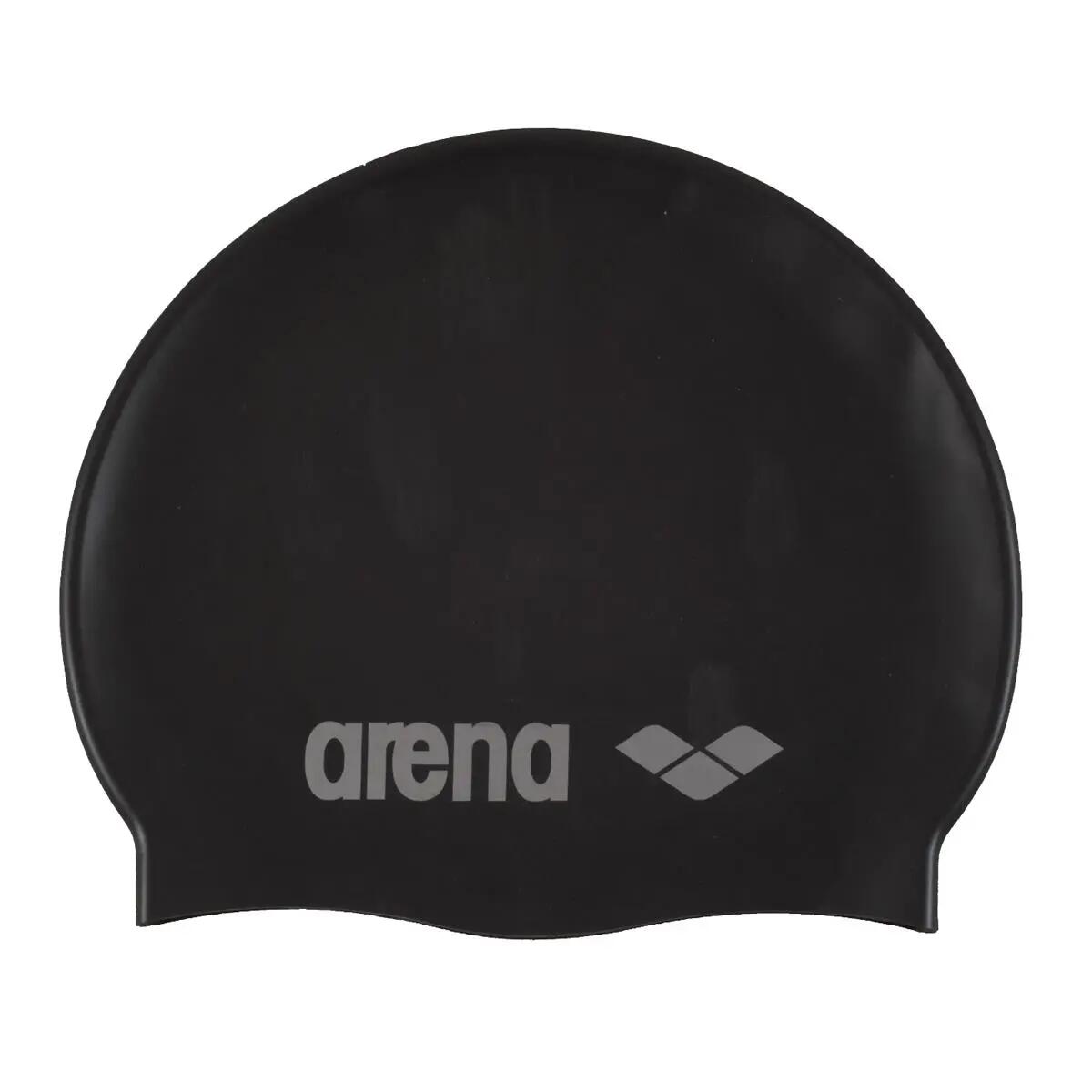 Touca Arena Classic Silicone Infantil - Preta 2/2