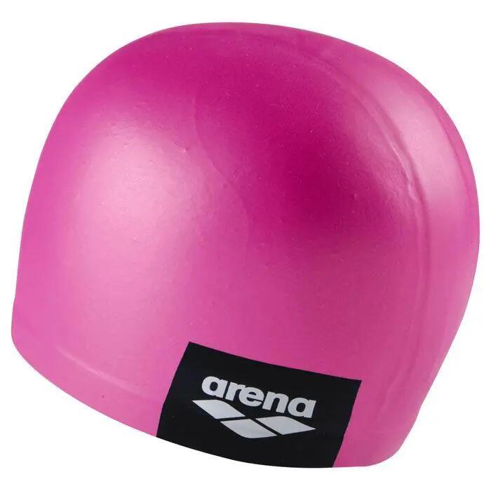 Arena Logo gegoten badmuts - roze 2/7