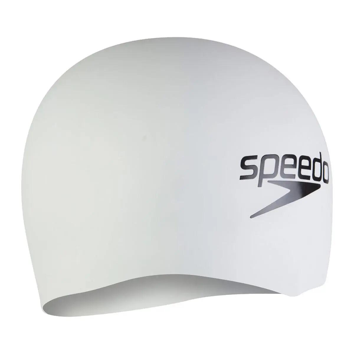 Speedo Fastskin Hiro Swim Cap White 2/4