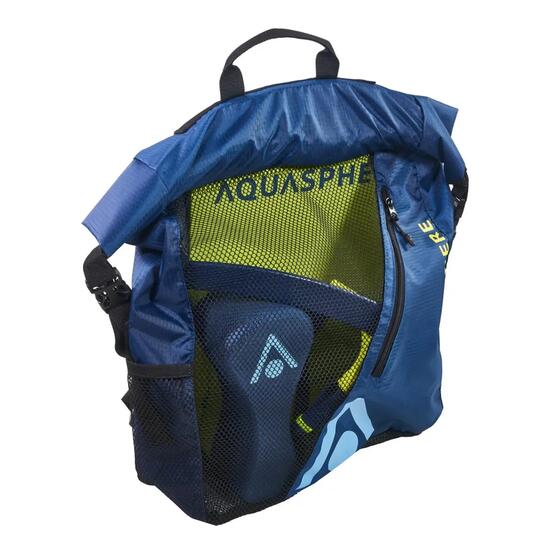 Sac à dos Aqua Sphere 30L en filet – Bleu marine/Noir