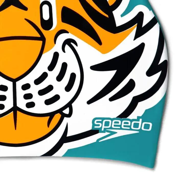 Speedo Gorra con estampado de personajes Aanadi - Acuario naranja 2/5