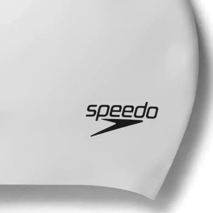 Cuffia in silicone Speedo Long Hair - Grigio metallizzato 2/4