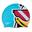 Casca inot copii Speedo Printed Caracter albastru