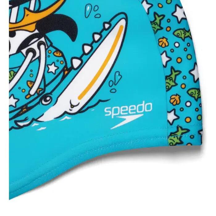Speedo Casquette en polyester imprimé - Bleu/Vert 3/5