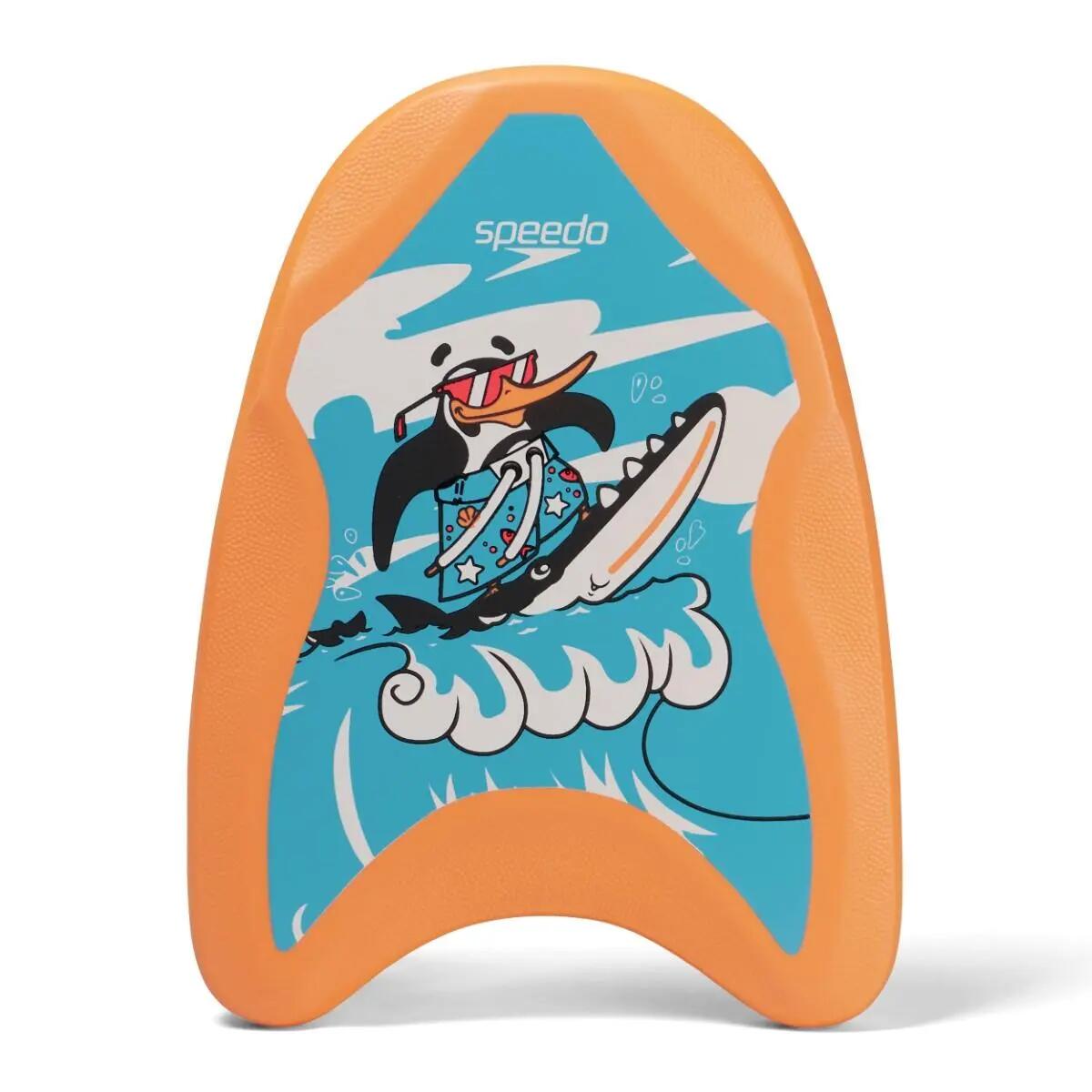 Pluta inot copii Speedo Printed portocaliu/albastru