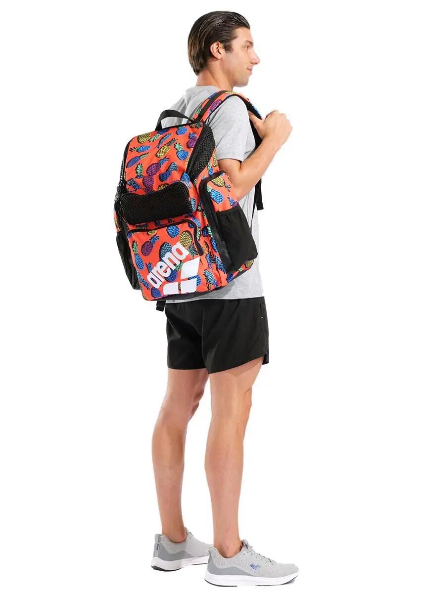 Arena One Go Allover Rucksack 45L - Ananas 2/7