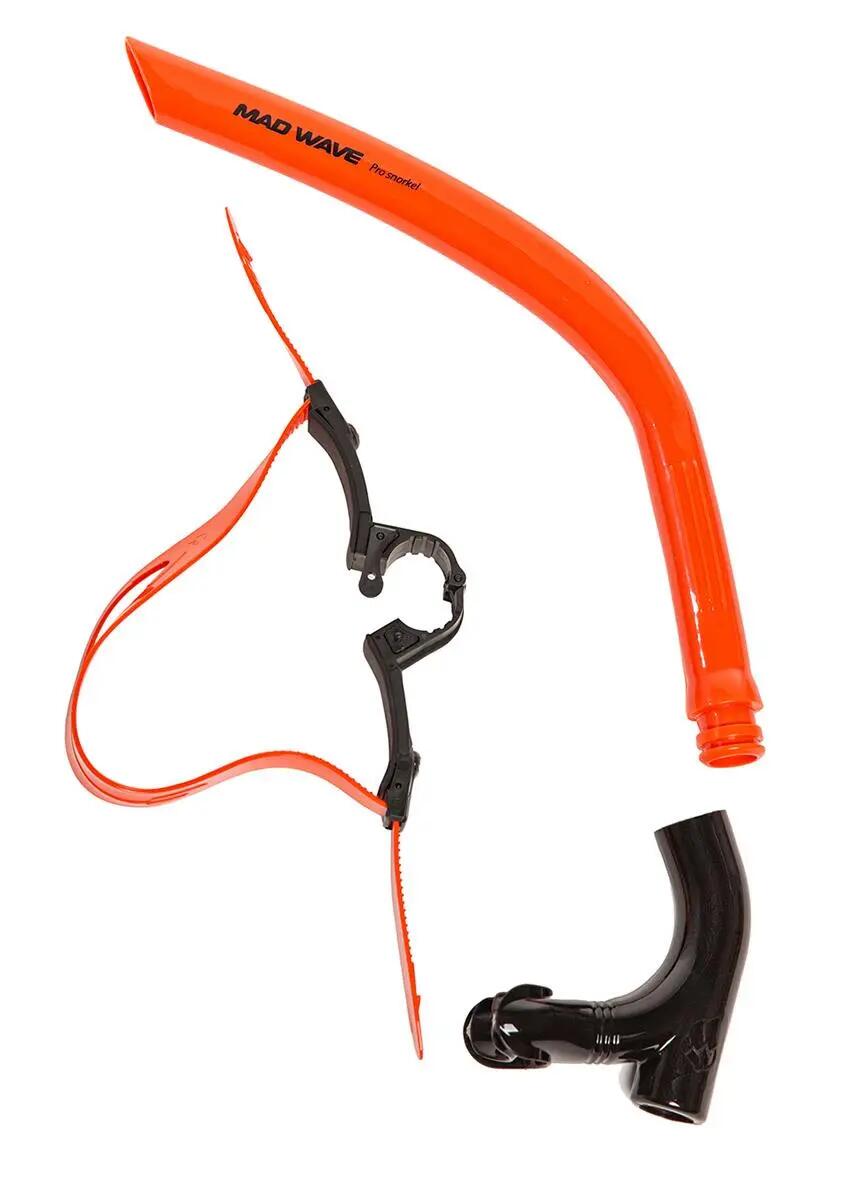 Mad Wave Pro Snorkel - Oranje 3/5