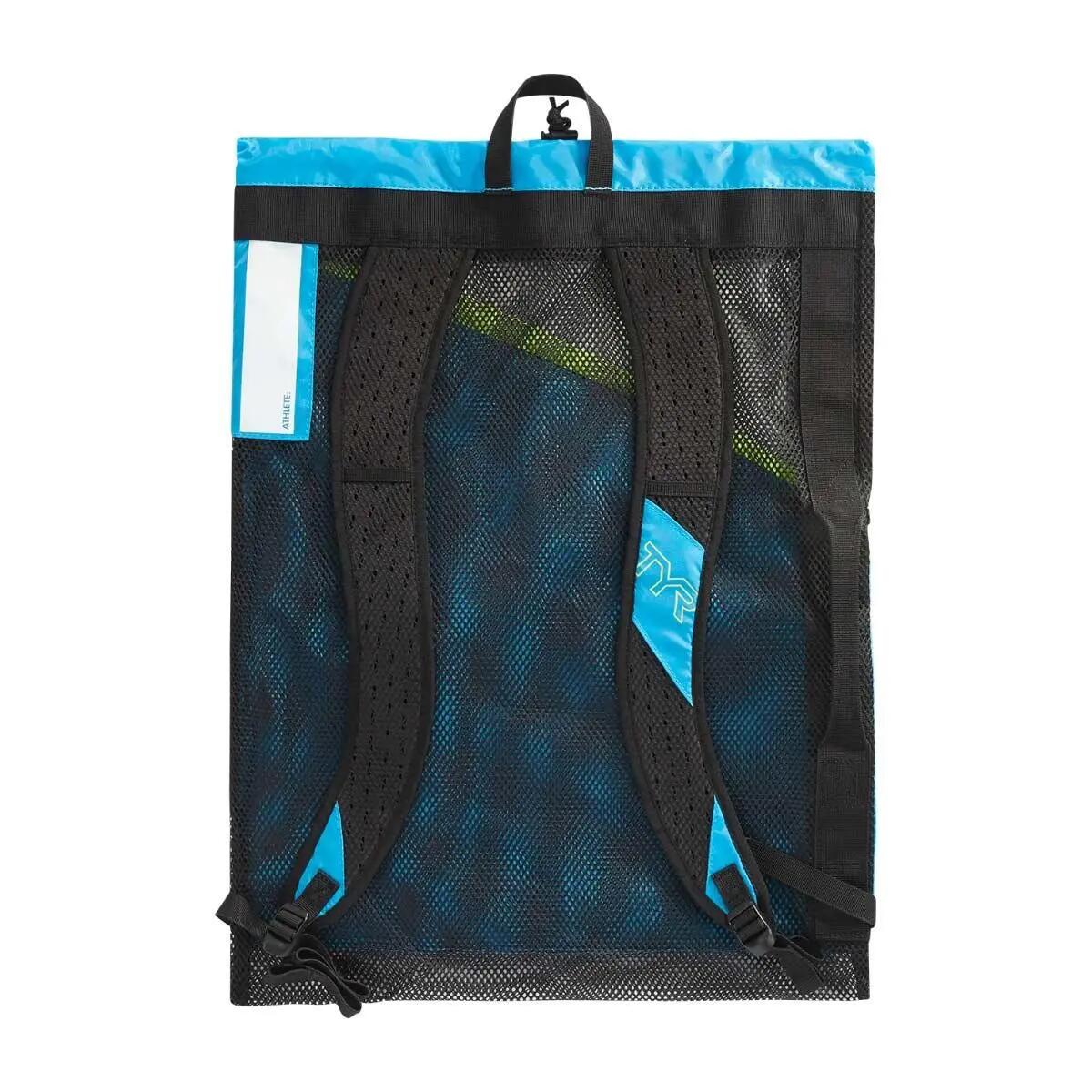 Sac en filet TYR Team Elite 40L - Bleu/Jaune 2/6