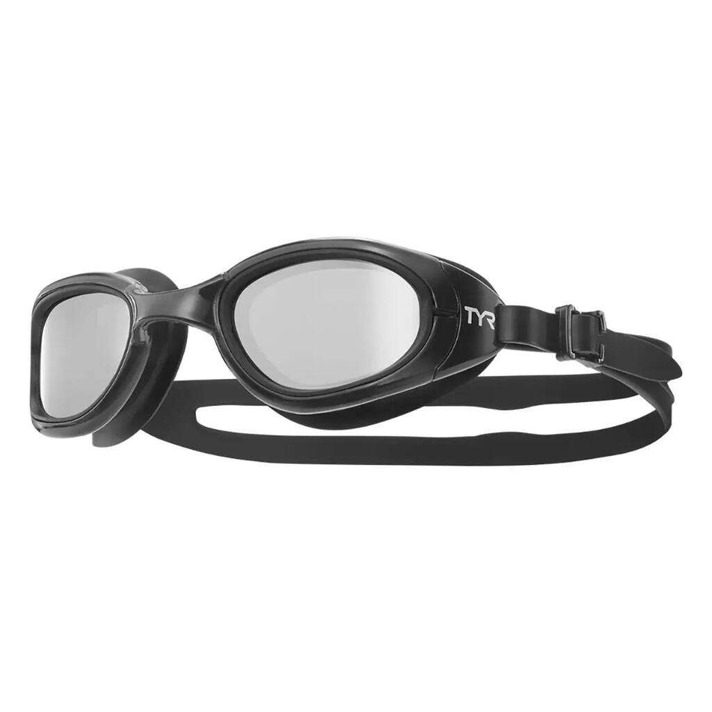 TYR Special Ops 2.0 Mirrored Swimming Goggles - Black/Silver
