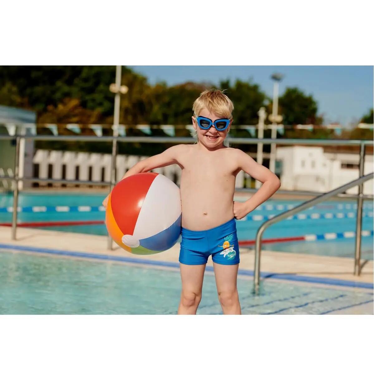 Óculos de Natação Speedo Junior Sunny G Seasiders - Azul Brilhante / Celeste 2/7