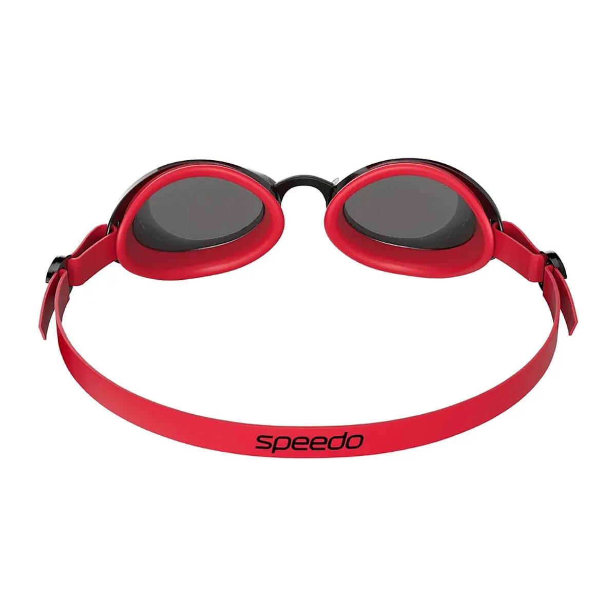 Speedo Lunettes Jet V2.0 - Rouge / Fumée 3/7