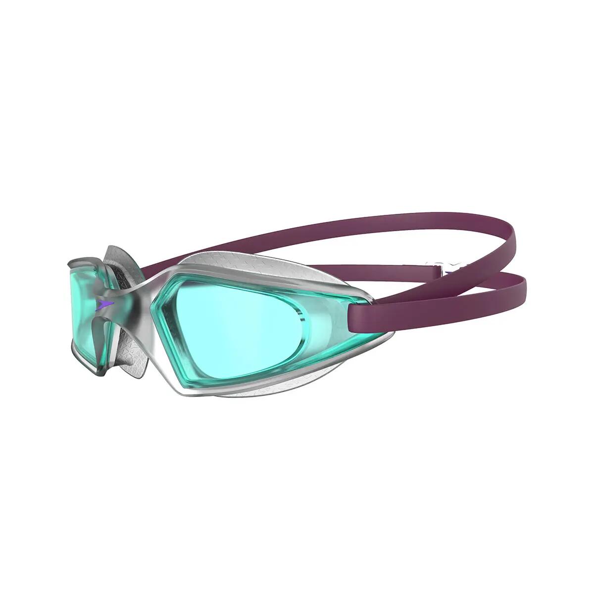 Speedo Hydropulse Goggles, Purple/Blue 3/5