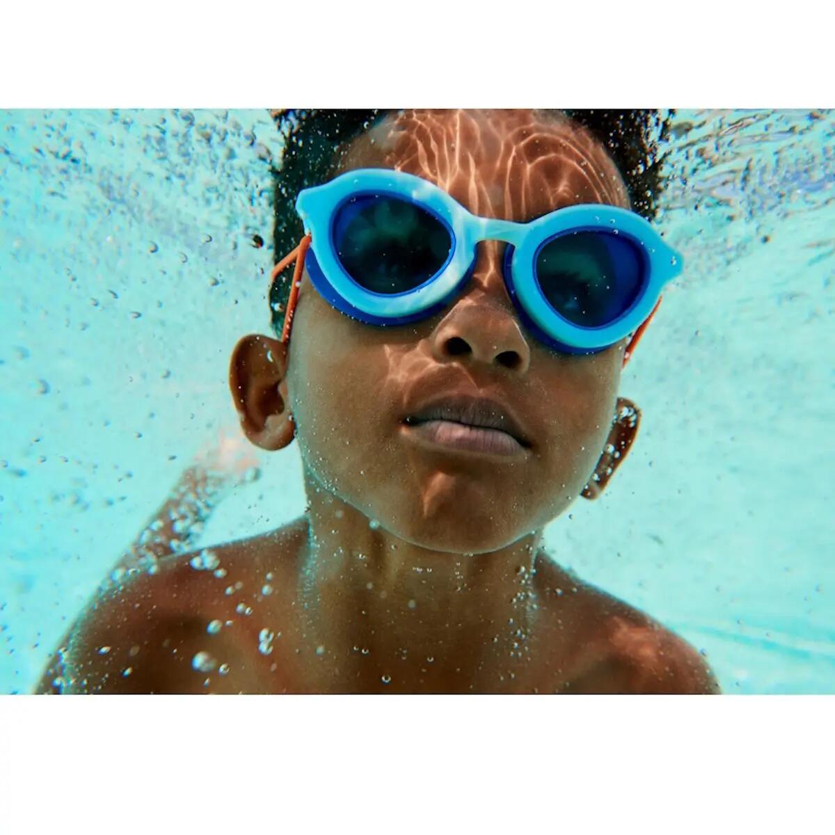Lunettes de natation Speedo Junior Sunny G Shells - Bleu ciel / Céleste 2/7