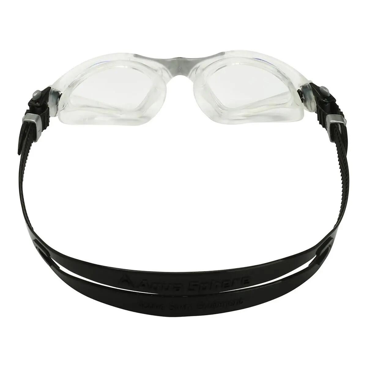 Aquasphere Kayenne Skibrille mit klaren Gläsern – Silber/Blau 2/5