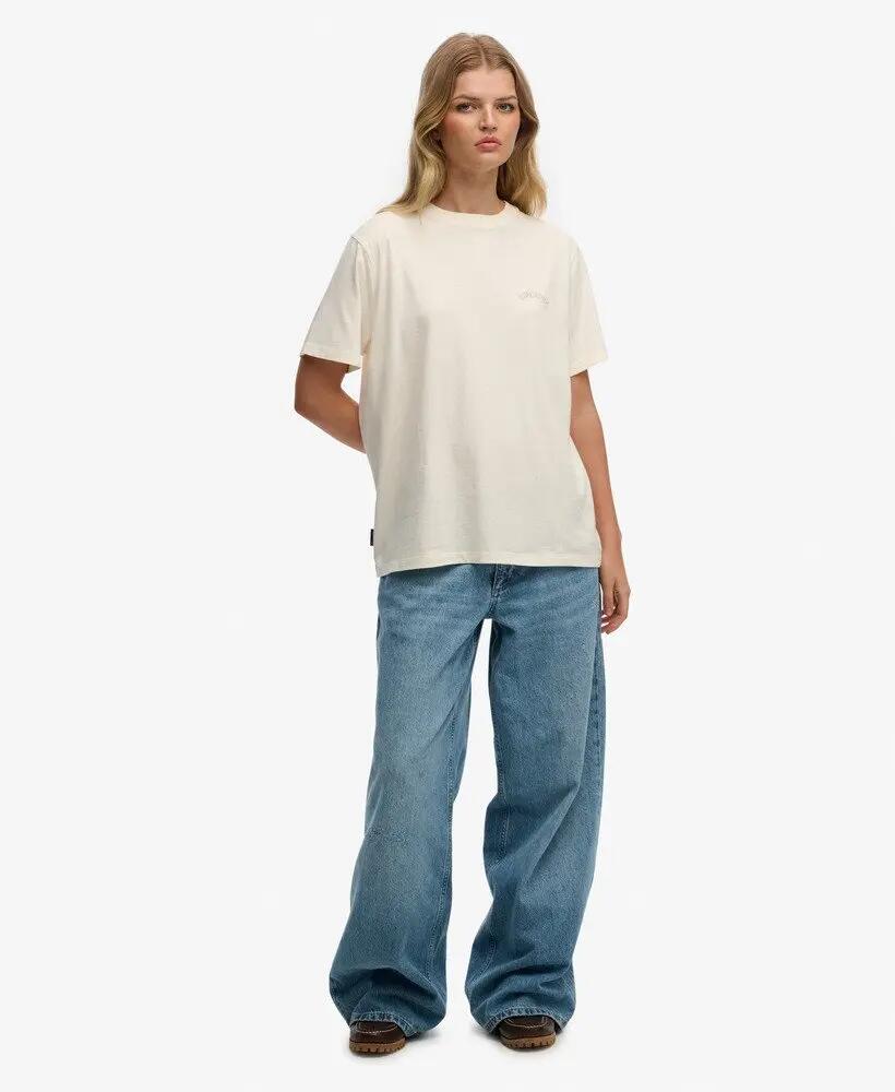 Dames losse t-shirt Superdry Essential Logo 3/6