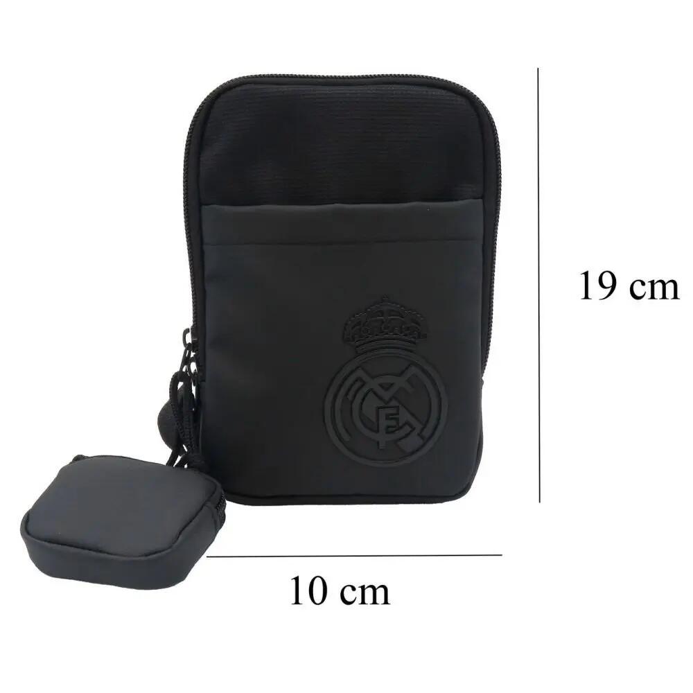 Real Madryt saszetka na ramię Cross Body Bag czarna 4/5