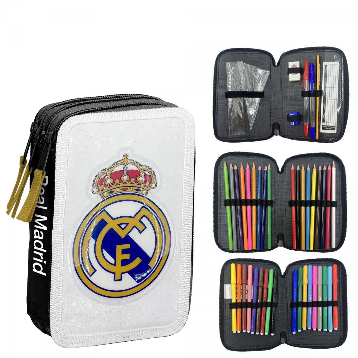 Real Madryt piórnik z wyposażeniem 44 pcs biały 2/5