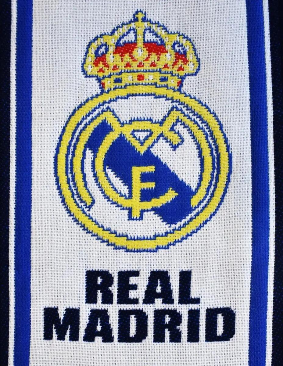 Bufanda Real Madrid Blanca Hala Madrid 2/4