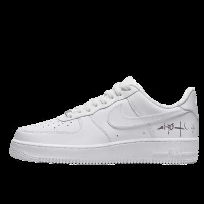 Schoenen air force 1 low '07 travis scott utopia