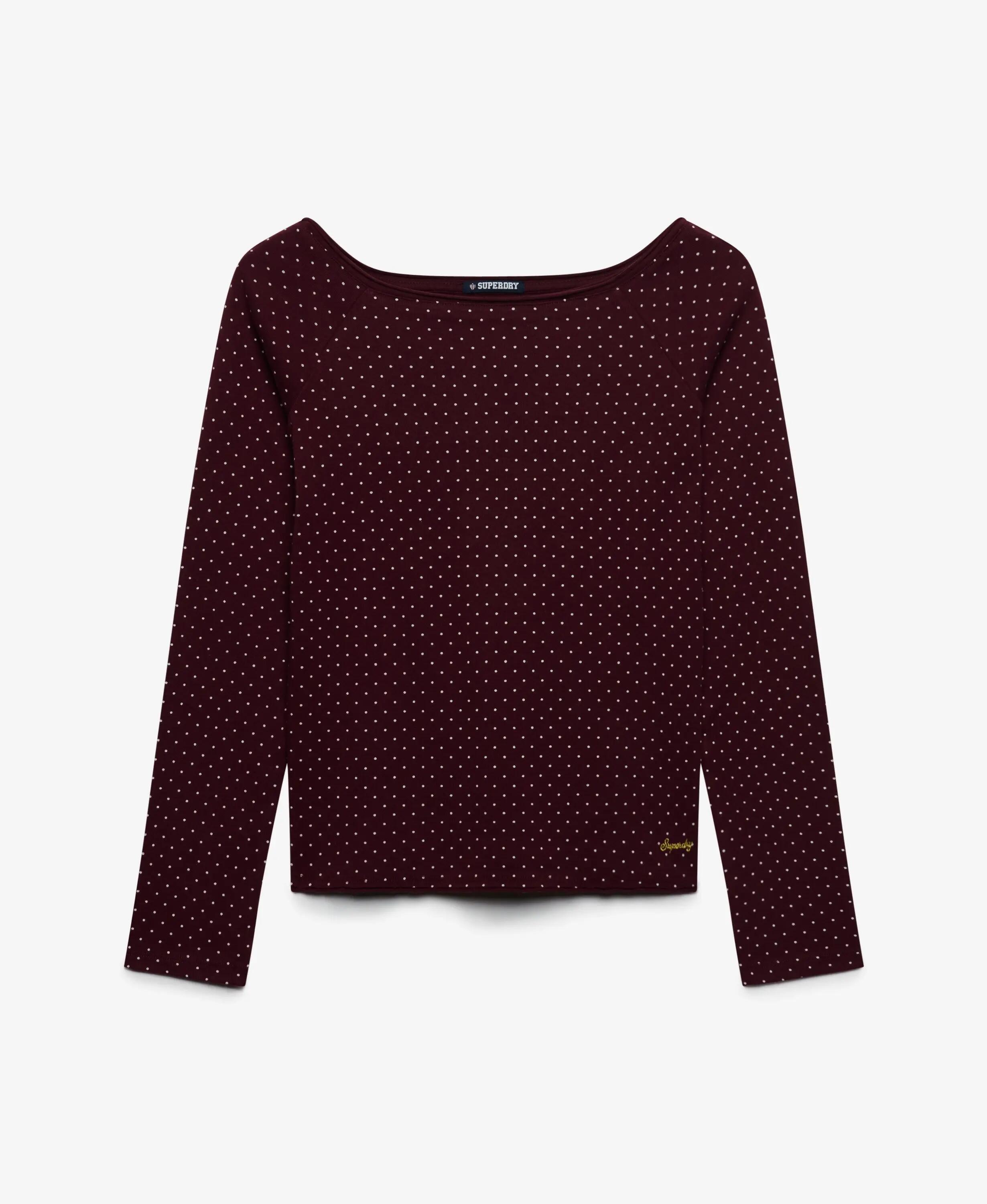 Damen T-Shirt mit offenen Schultern Superdry 7/7