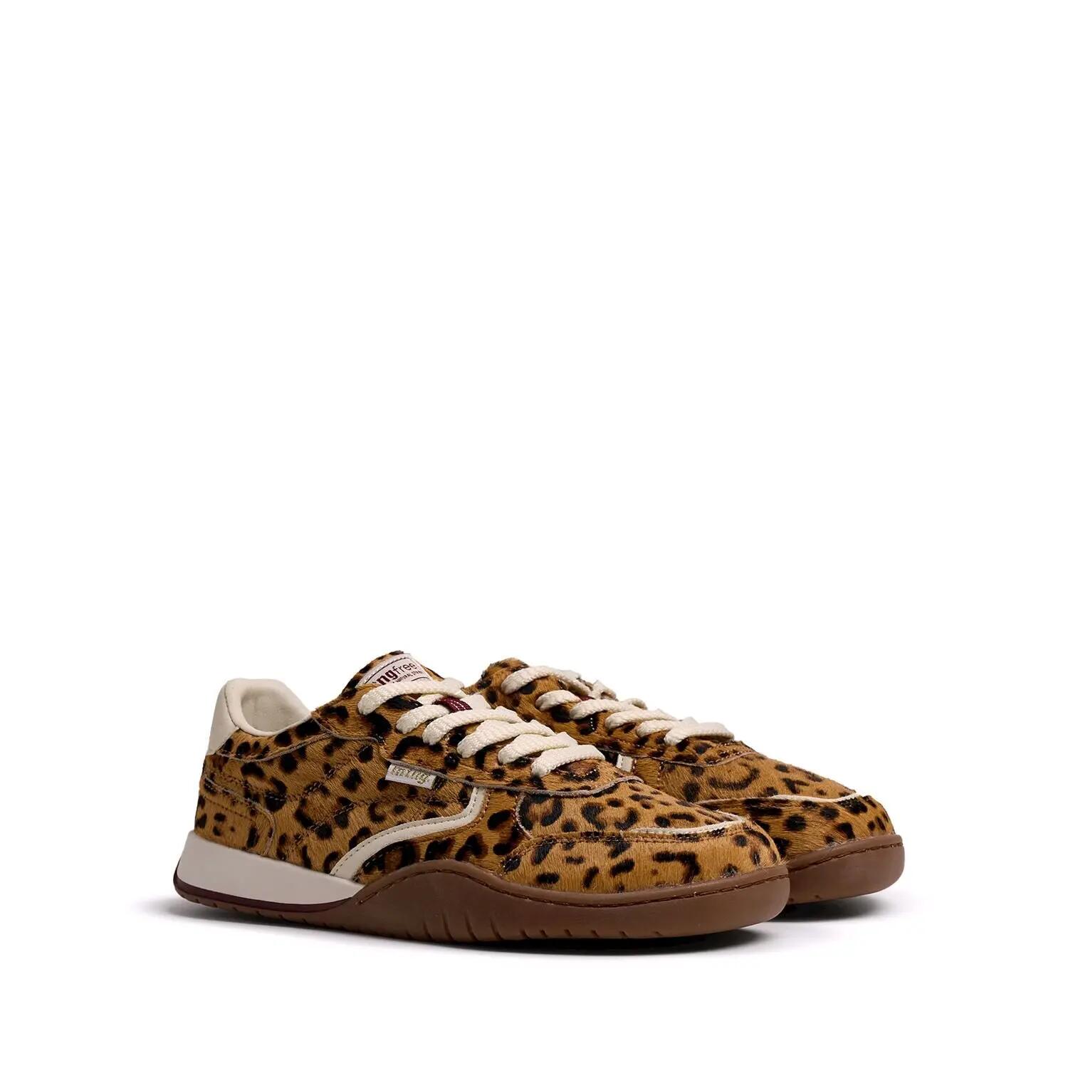 Sneakers barefoot femme MTNG Free orbit marron 4/7