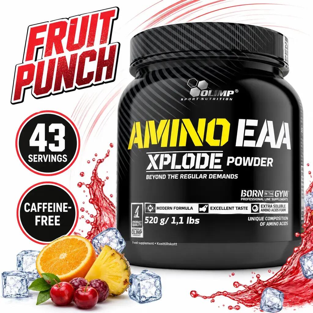 Olimp Amino EAA Xplode Powder 520g Fruit Punch