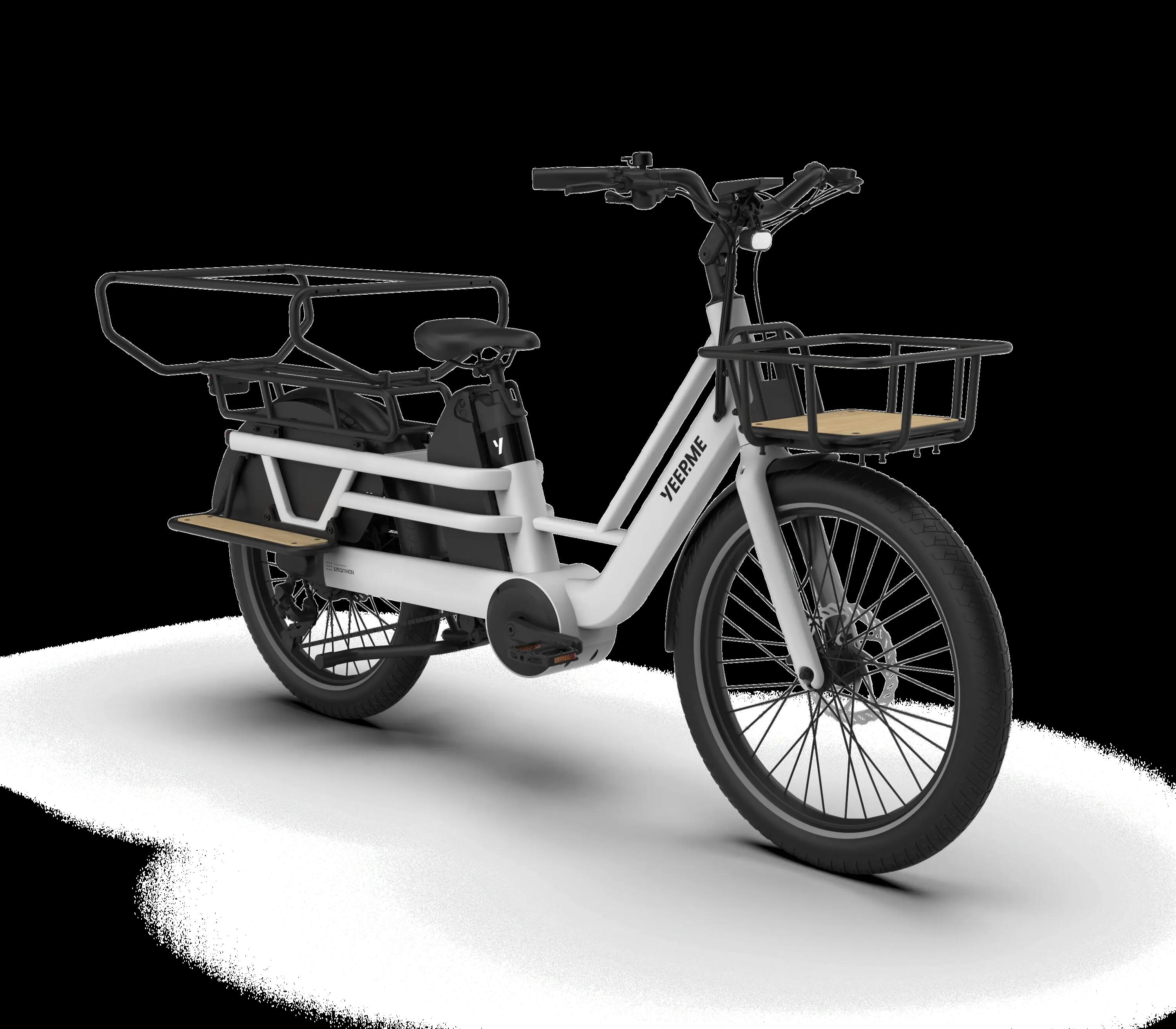 Bicicleta carga Longtail eléctrica adulto urbana 75Nm 150km DAY CARGO 3 Pro 2/13