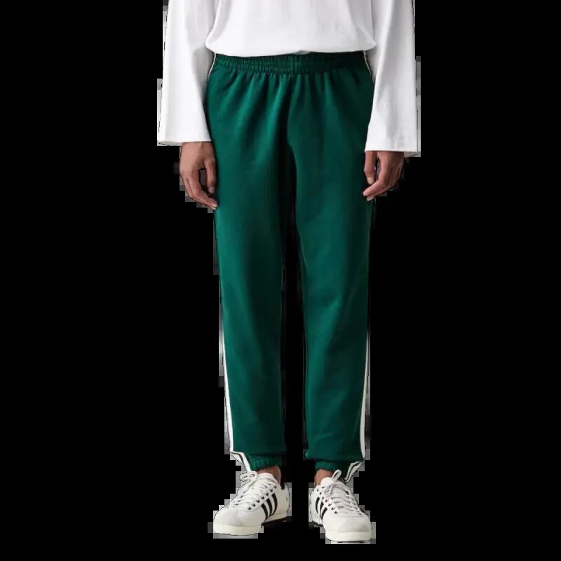 Pantalone uomo adidas 3-stripes - verde 4/8
