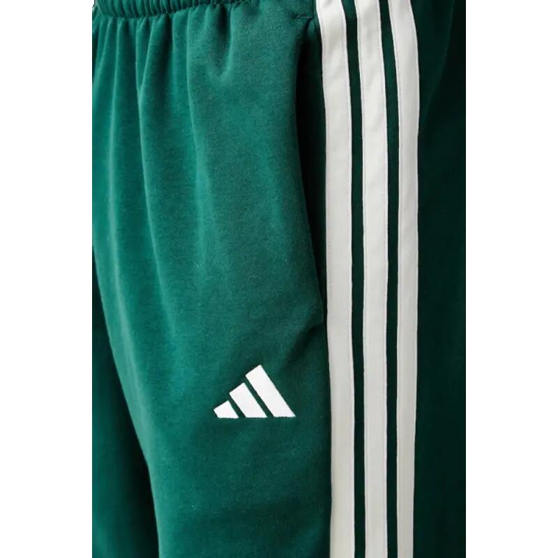 Pantalone uomo adidas 3-stripes - verde 3/4