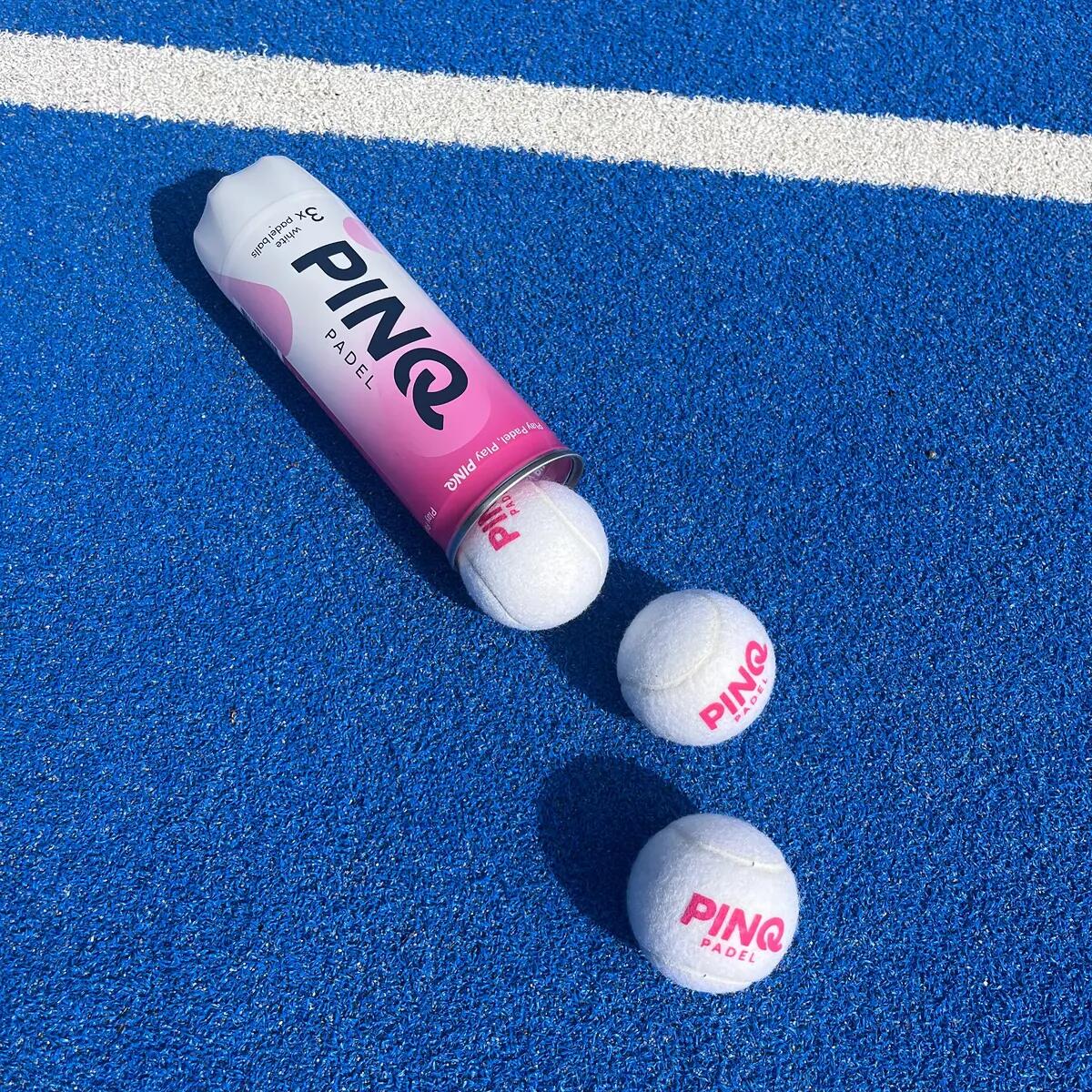 Balles de Padel Blanches - Pack de 3 (9 pièces) 3/5