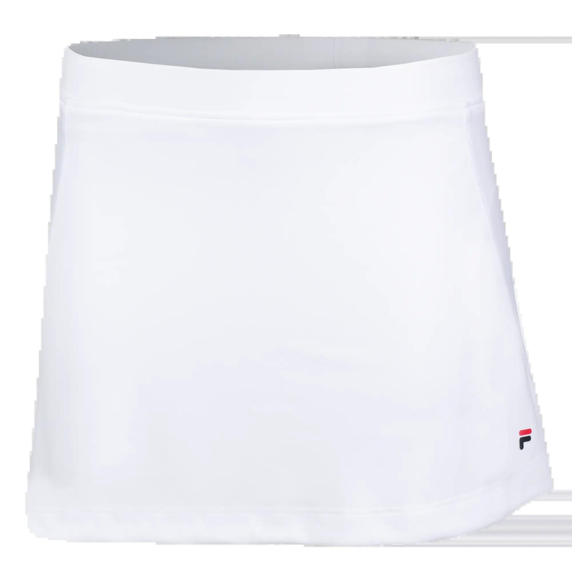 Jupe-short tennis Fila Shiva blanc polyester BodyDry® 1/3