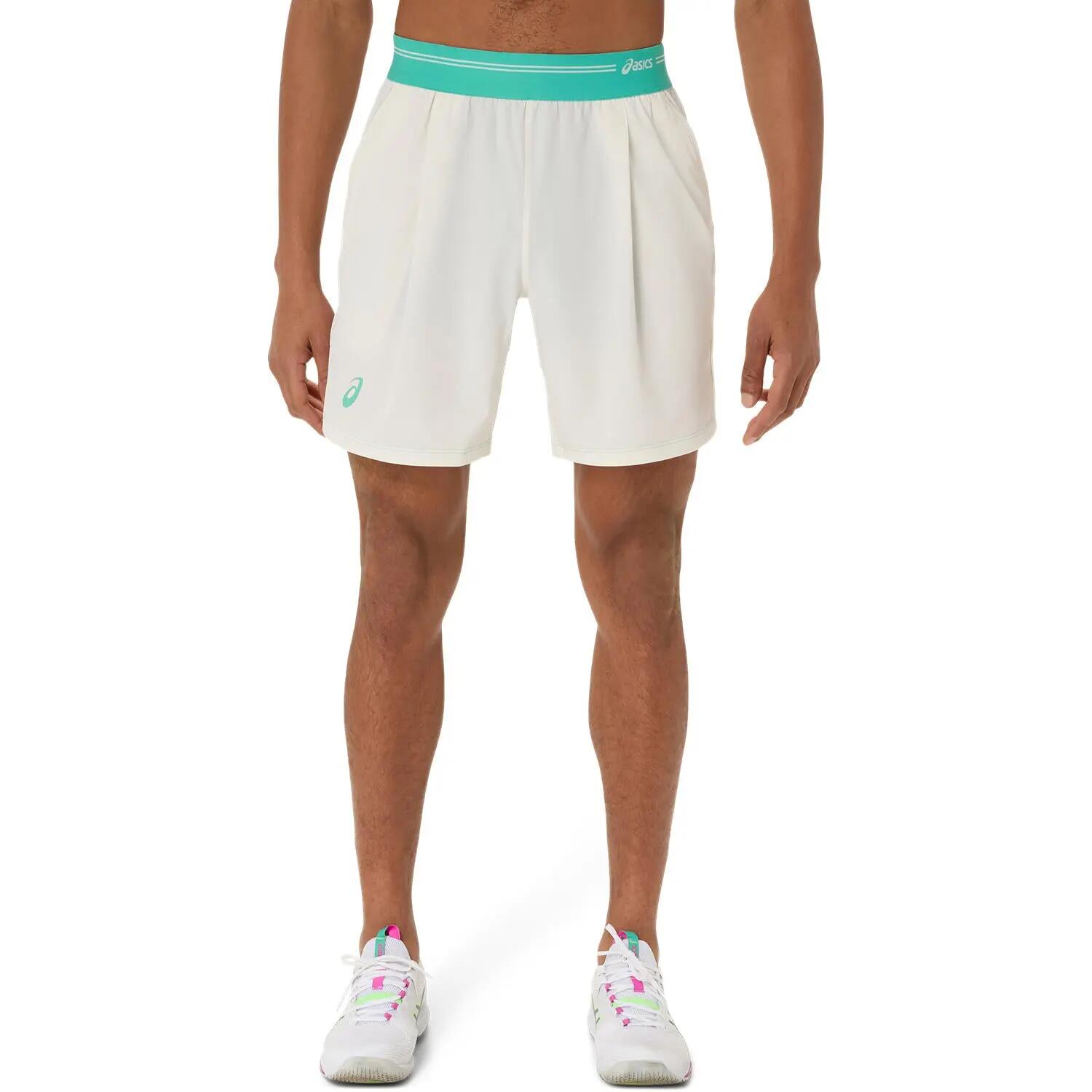 Short de sport pour homme, couleur crème 1/6